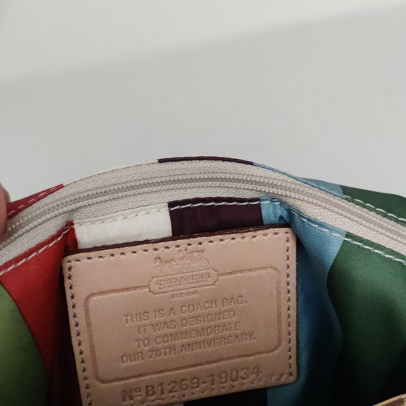 RETRO COACH Willis 70th Anniversary Limited Edition Crossbody BagRetro - Picture 16 of 16